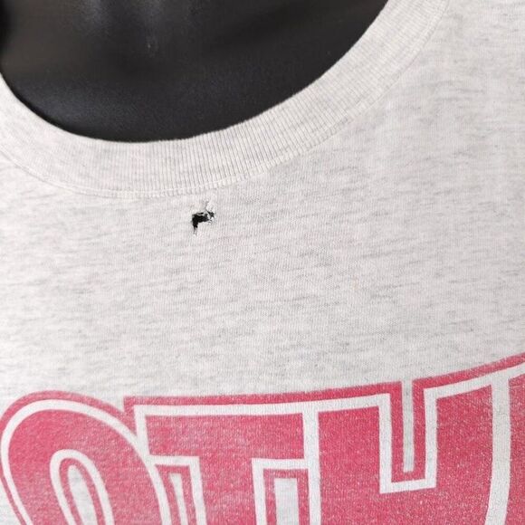 Vintage My Other Body T Shirt Womens Size 2X Gray 90s Sleep Tee In The Shop USA - Picture 4 of 8